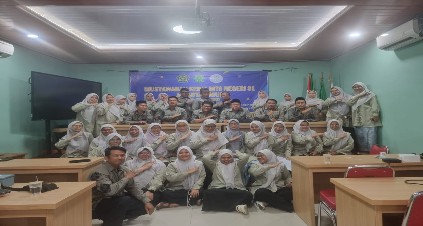 MTs Negeri 31 Jakarta Timur Selenggarakan Musyawarah Kerja sebagai Langkah Strategis Menyongsong Tahun Pelajaran 2026/2027
